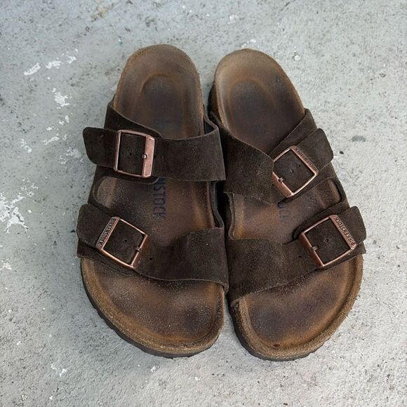 Birkenstock Suede Sandals - Picture 1 of 8